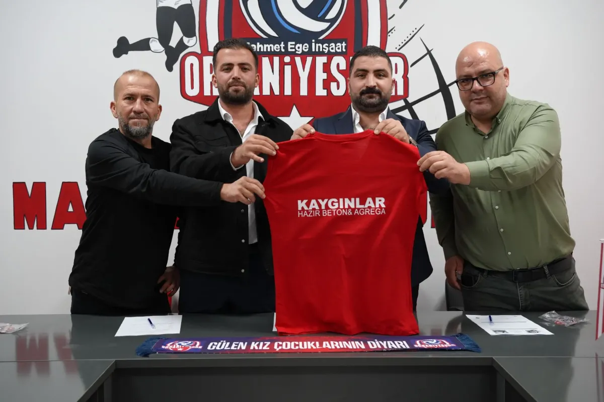 Kaygınlar Beton’dan Orhaniyespor’a anlamlı destek