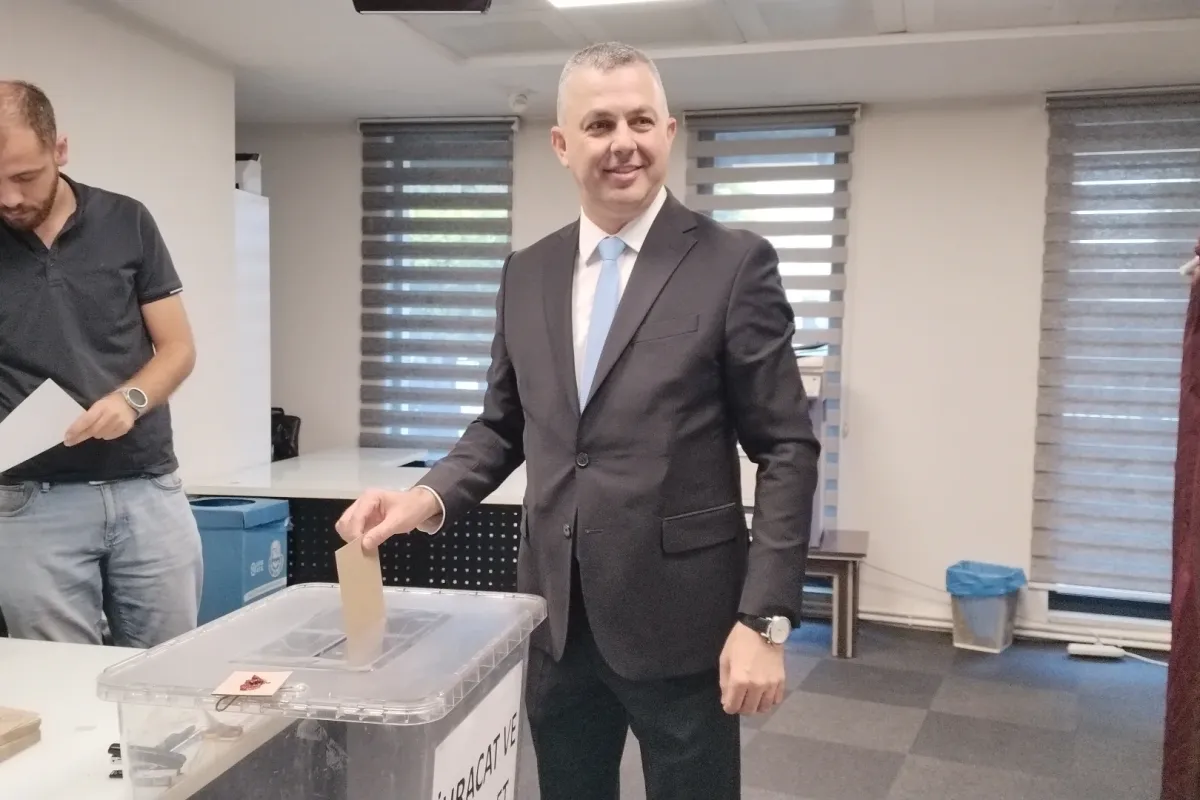 İTSO seçiminde ilk oyu Nedim İncebay kullandı