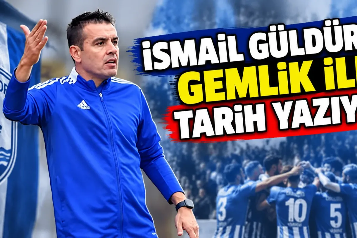 İsmail Güldürenli Gemlikspor tarih yazıyor