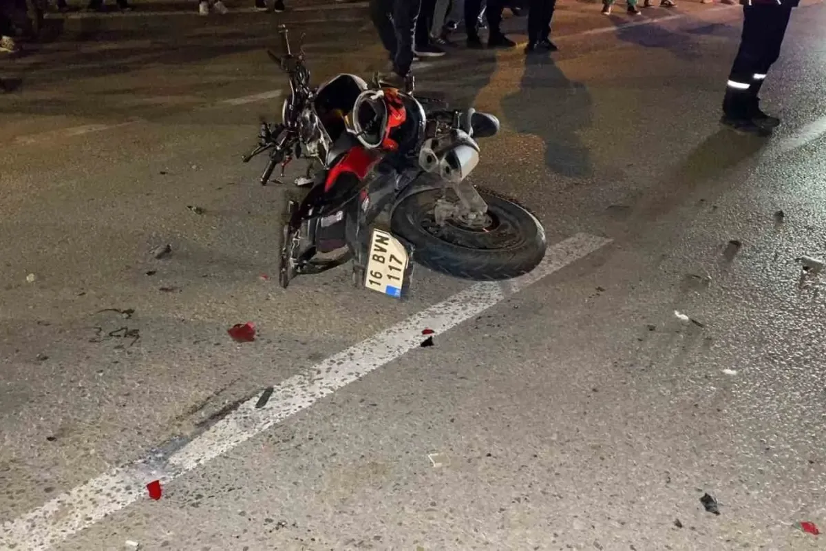 Bursa’da feci kaza : 1 ölü 1 ağır yaralı