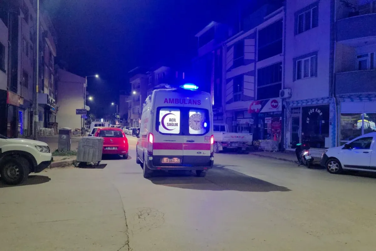 İnegöl’de motosiklet kazası: Sürücü hastaneye kaldırıldı