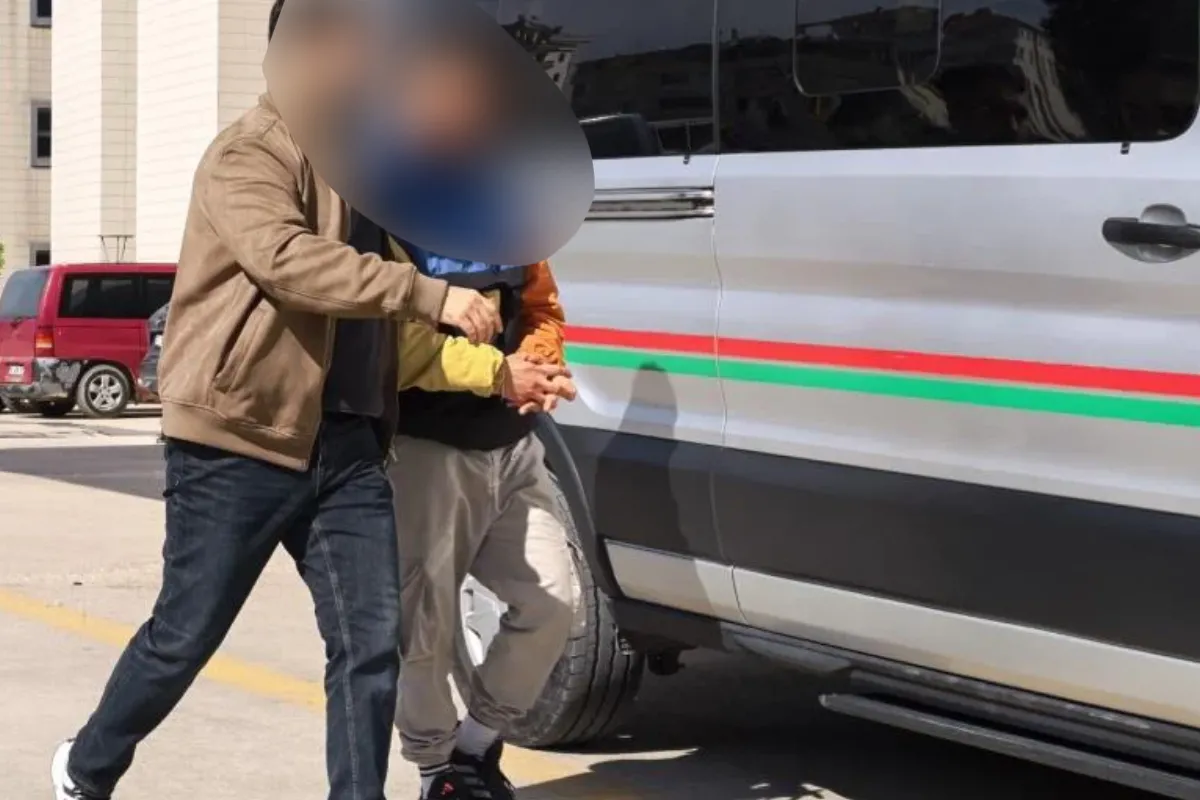İnegöl'de polisten kaçtı ama kurtulamadı! Üzerinden çıktı