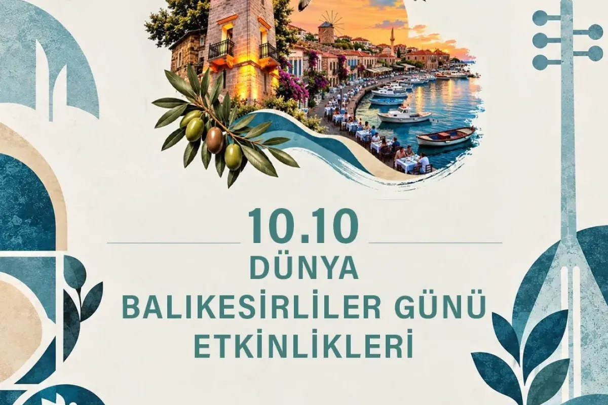 10.10 Dünya Balıkesir Günü bu yıl da coşkuyla kutlanacak