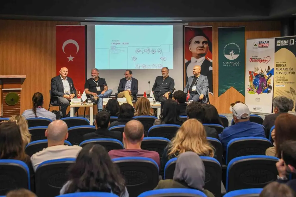 Mimari Tasarım Yarışmaları Osmangazi’de konuşuldu