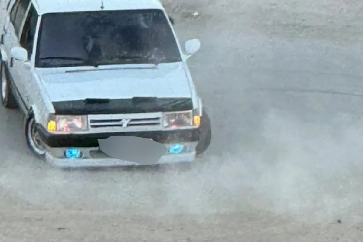 Boş alanda drift yaptı! Cezası ağır oldu