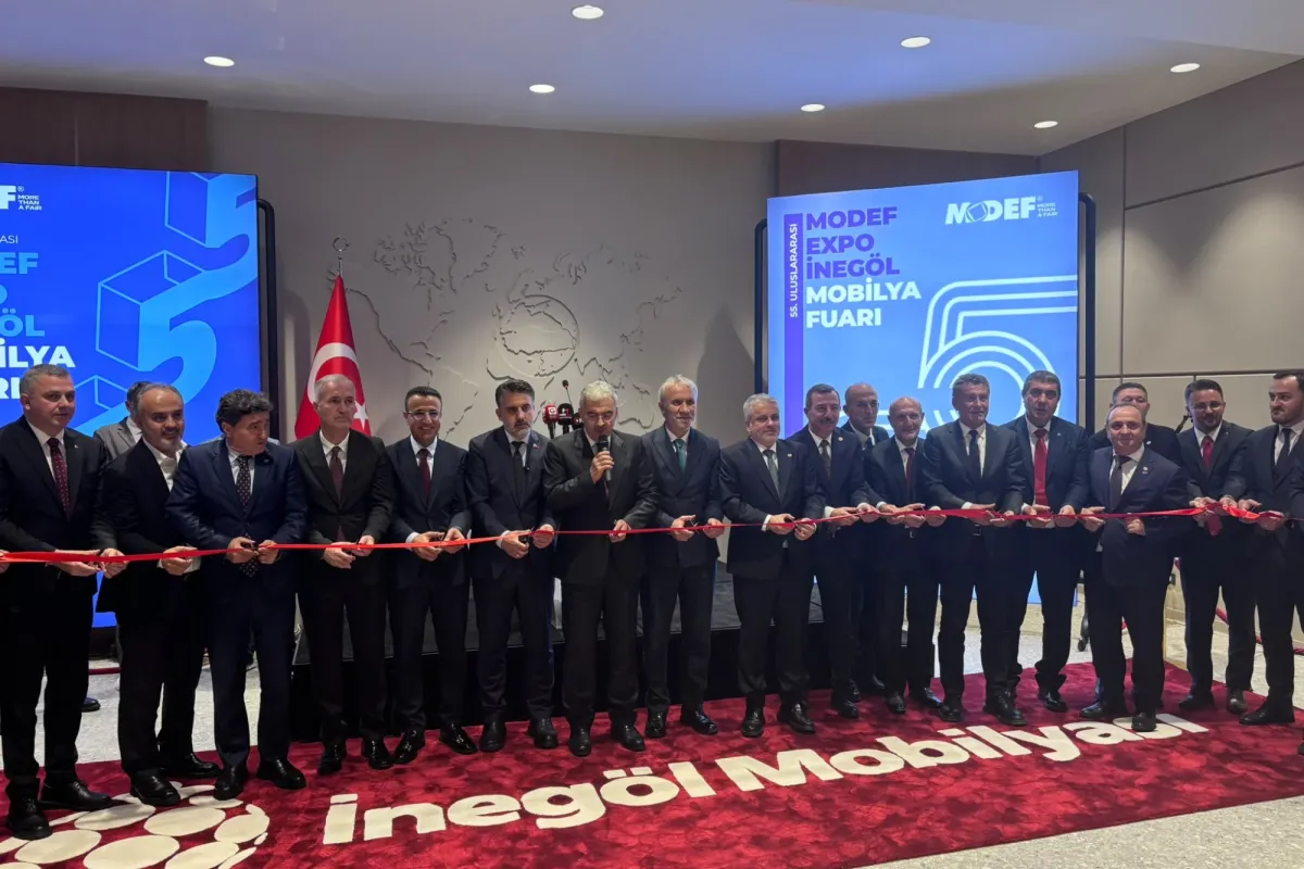 55. MODEF Fuarı görkemli törenle kapılarını açtı