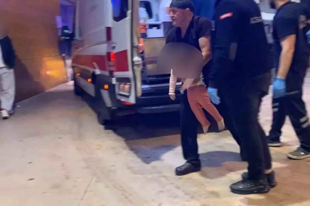 İnegöl'de korku dolu anlar! 1,5 yaşındaki çocuk Bursa'ya sevk edildi