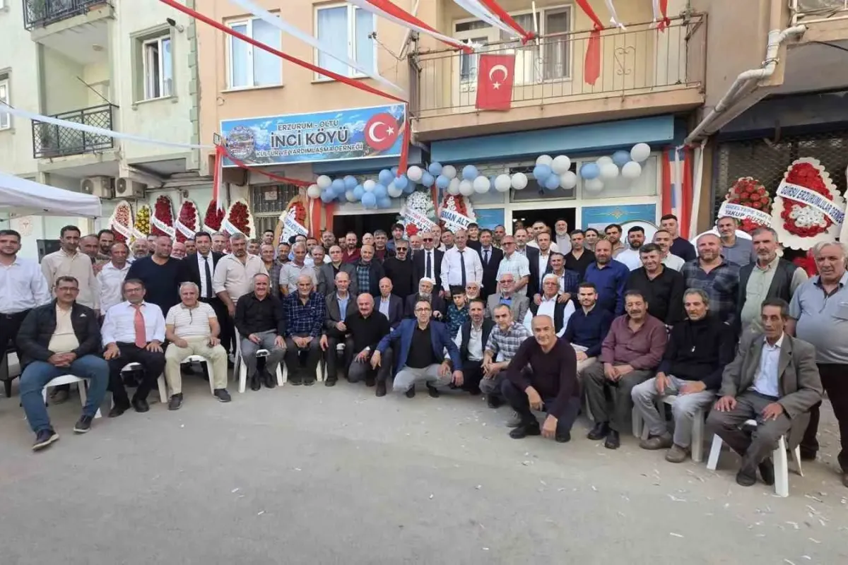 Erzurum Oltu İnci Köyü Derneği Gürsu’da hizmete açıldı