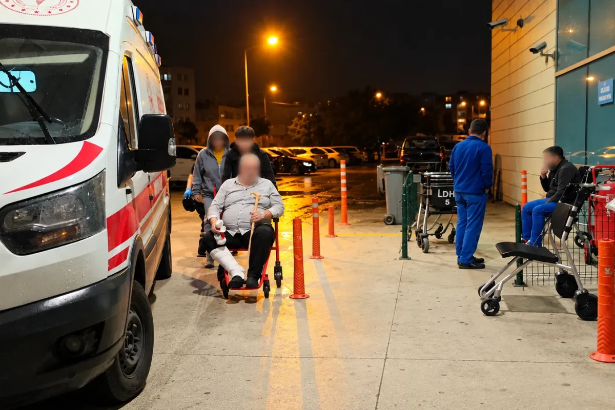İnegöl'de Oksijen Tüpü Patladı, 1 Kişi Yaralandı