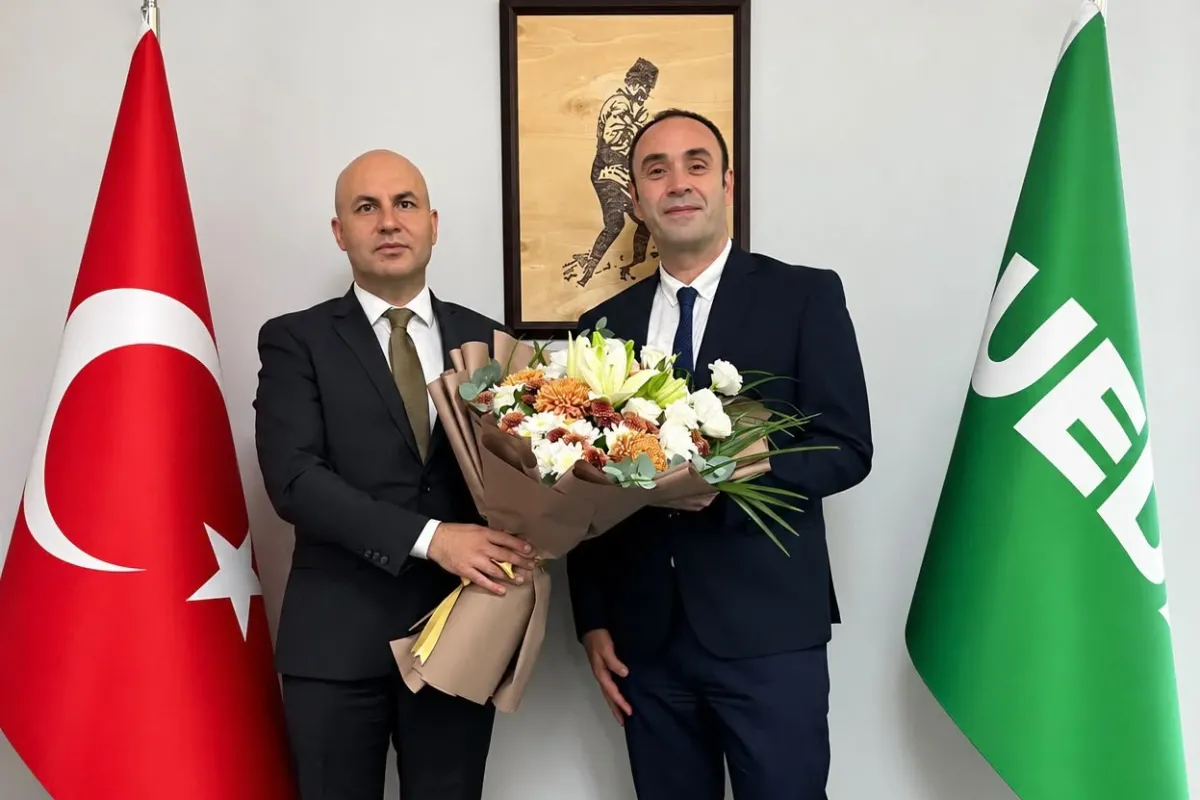 İnegöl UEDAŞ'ta bayrak değişimi! İşte yeni bölge müdürü
