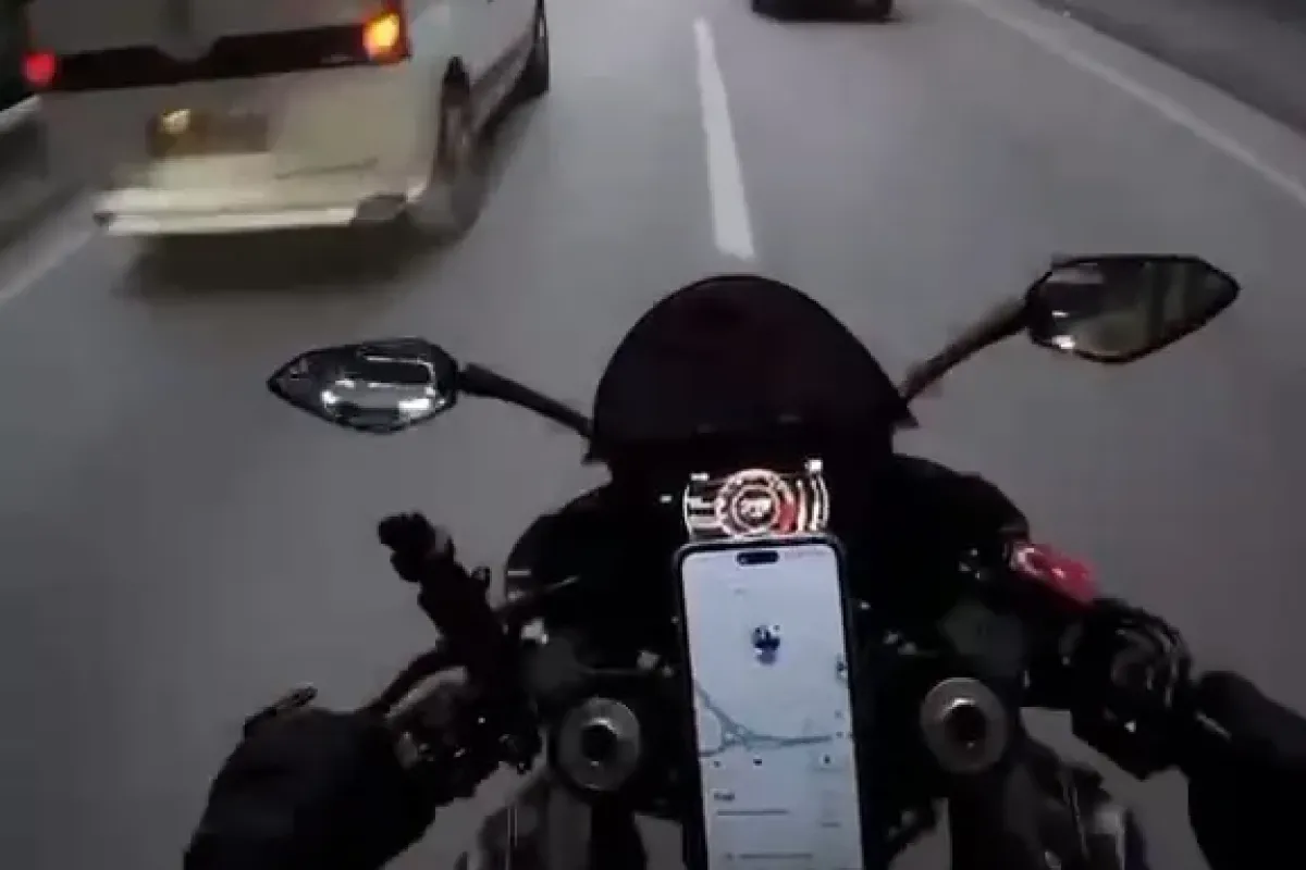 Bursa’da motosikletlinin kaçış manevrası kazayla sonuçlandı