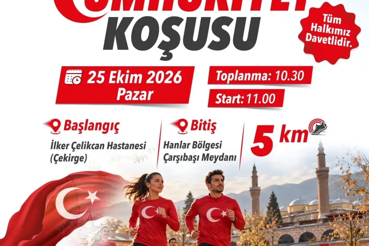 29 Ekim coşkusu koşuyla start alacak