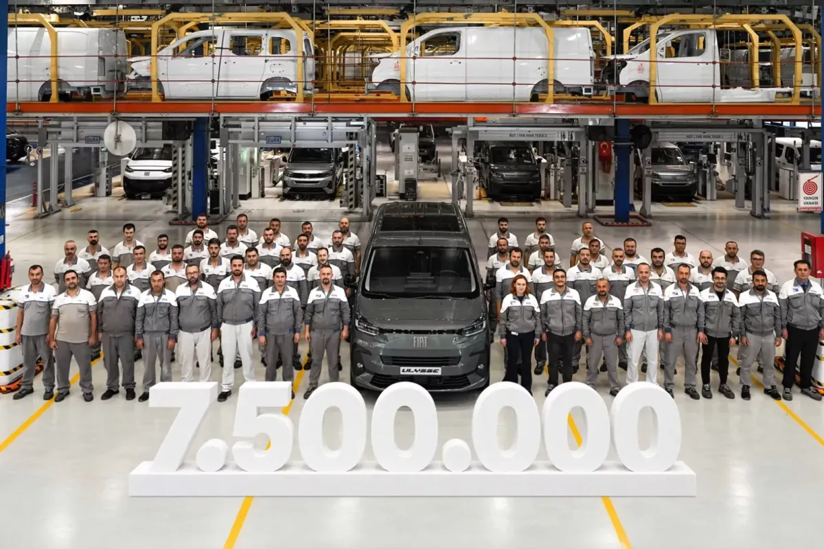 Tofaş Bursa Fabrikası’nda 7,5 Milyonuncu Araç Üretildi