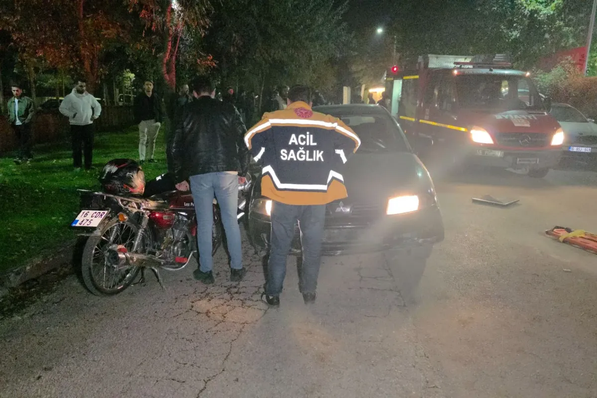 İnegöl Kültür Park’ta Feci Kaza! Motosiklet Sürücüsü Hayatını Kaybetti