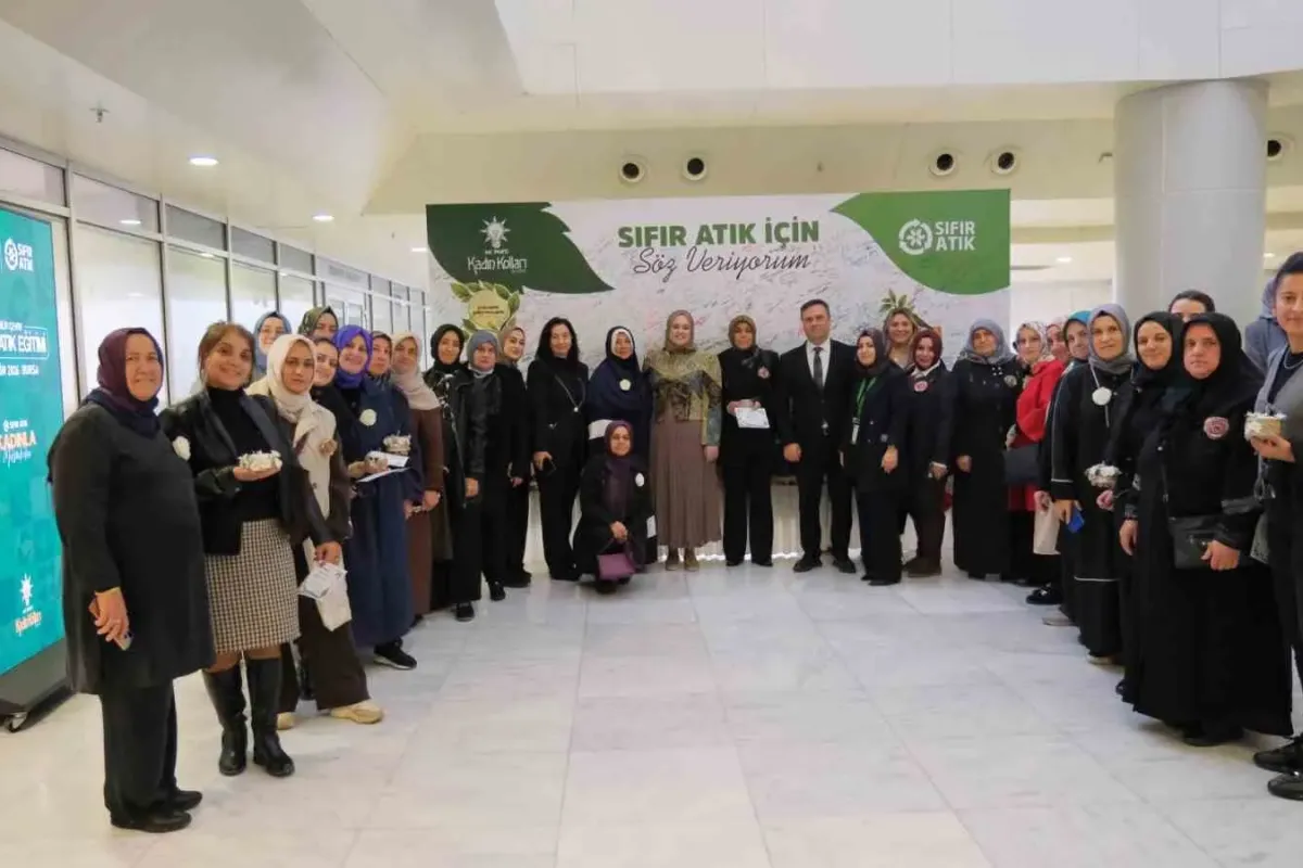 İnegöl Belediyesi’nden sıfır atık etkinliğinde örnek uygulama