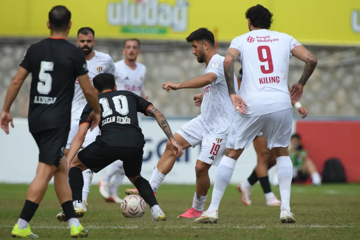 İnegölspor’da Harun Penaltıyı Kurtardı, Koray Puanı Getirdi