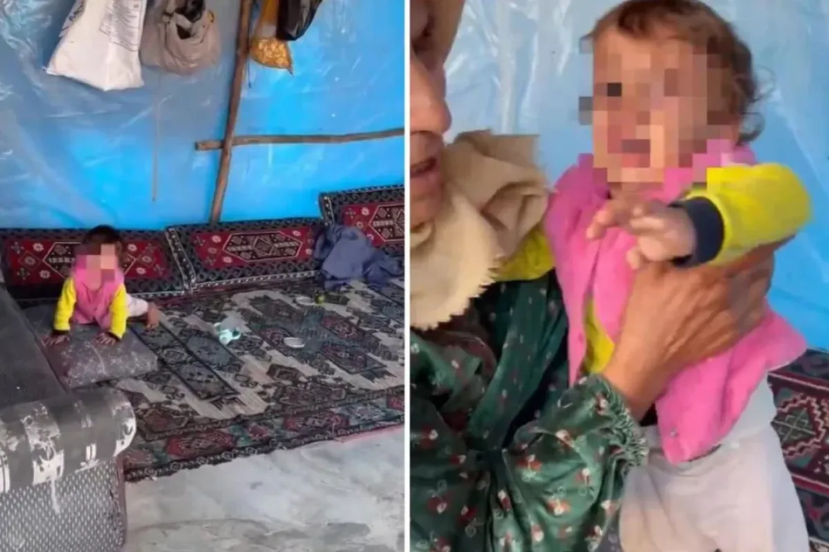Yemek Yardımı İçin Girilen Evde Şoke Eden Bebek Görüntüsü