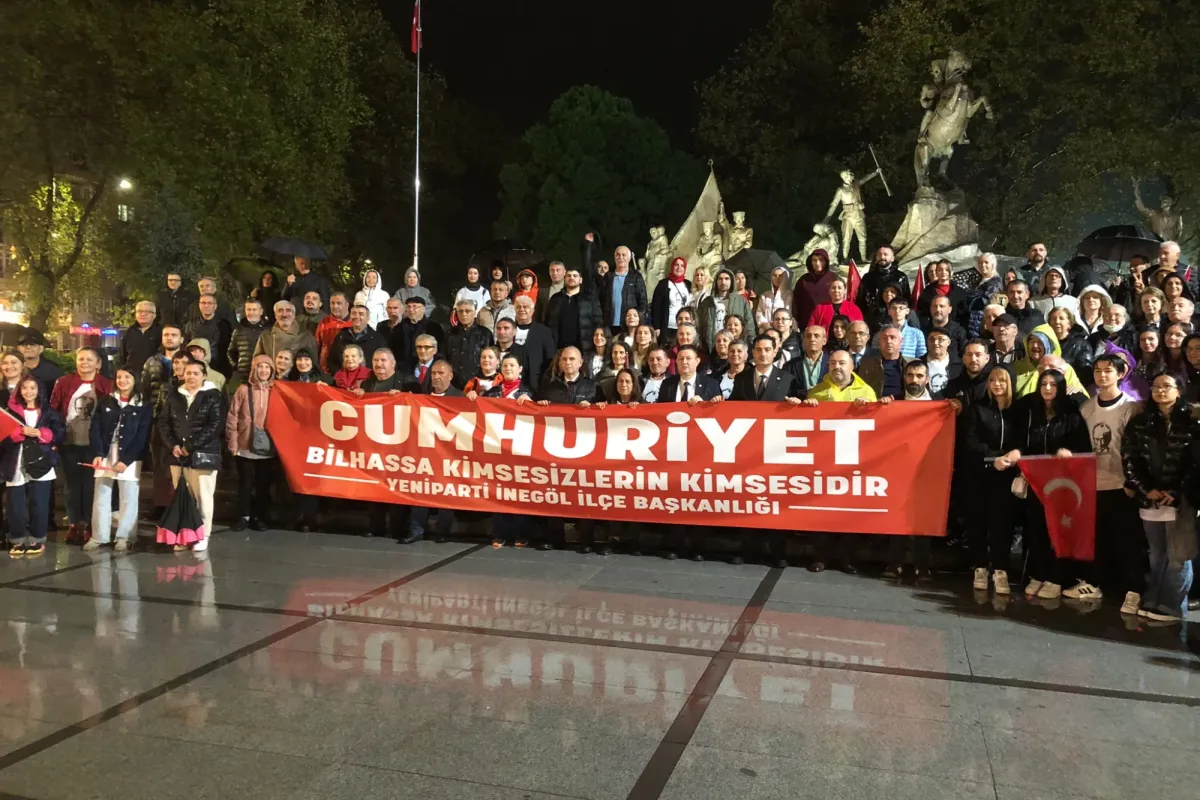 Yeni Parti İnegöl İlçe Başkanı Erkan Dönmez’den 29 Ekim Cumhuriyet Bayramı Mesajı