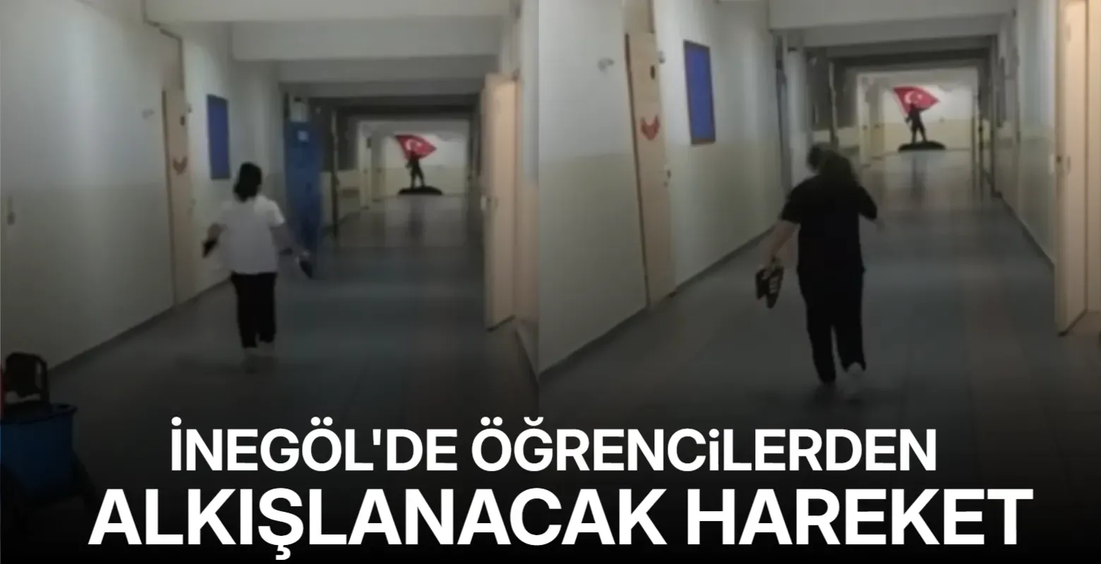 İnegöl’de İki Öğrencinin Davranışı Takdir Topladı