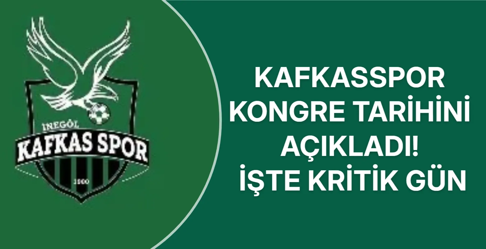Kafkasspor kongre tarihini açıkladı! İşte kritik gün