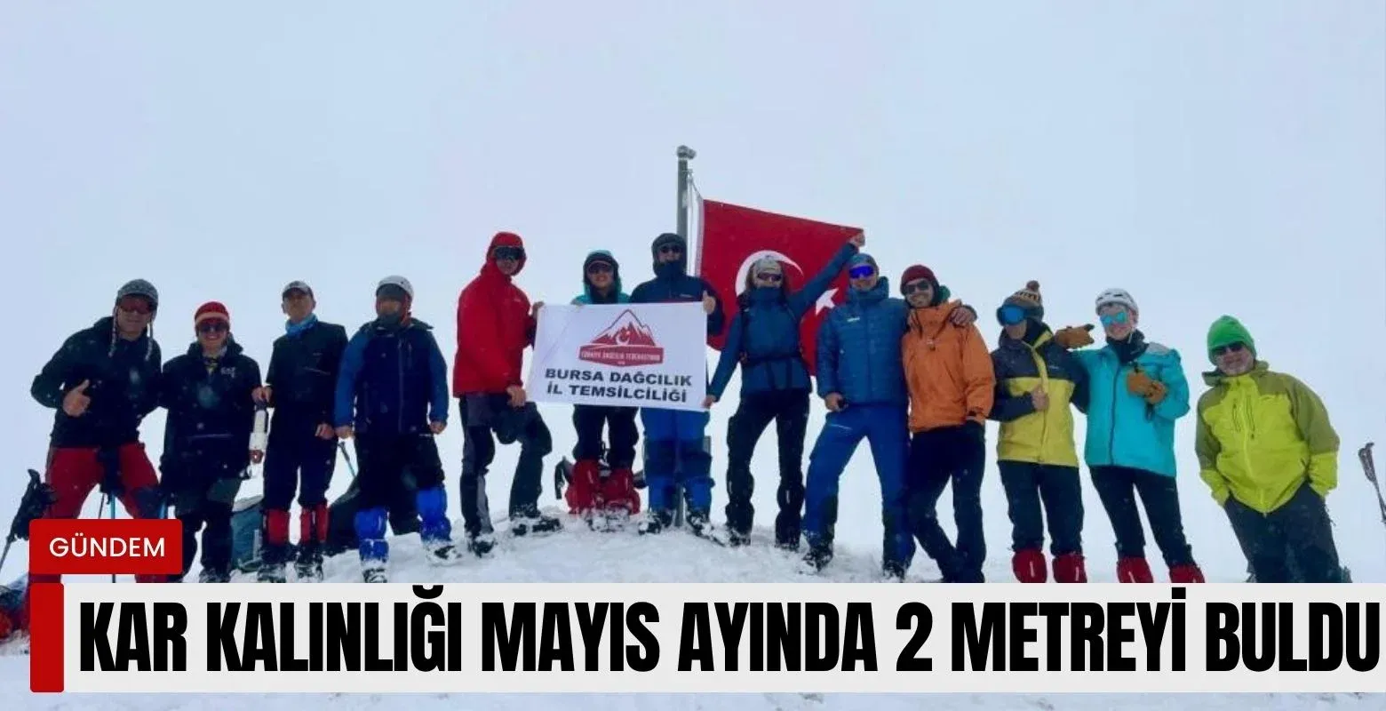 Kar kalınlığı 2 metreyi buldu