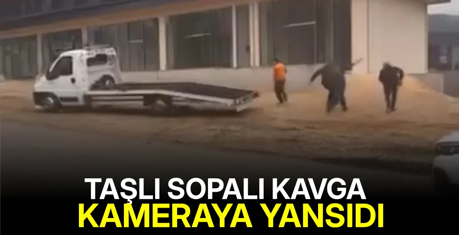 Bursa Nilüfer’de çekici sürücüsü ile esnaf arasında kavga
