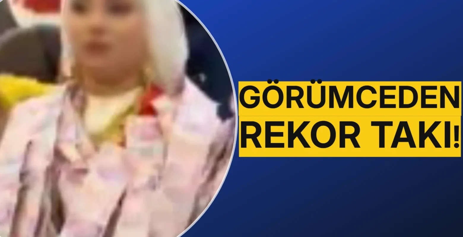 Görümceden rekor takı! Sosyal medya bunu konuşuyor