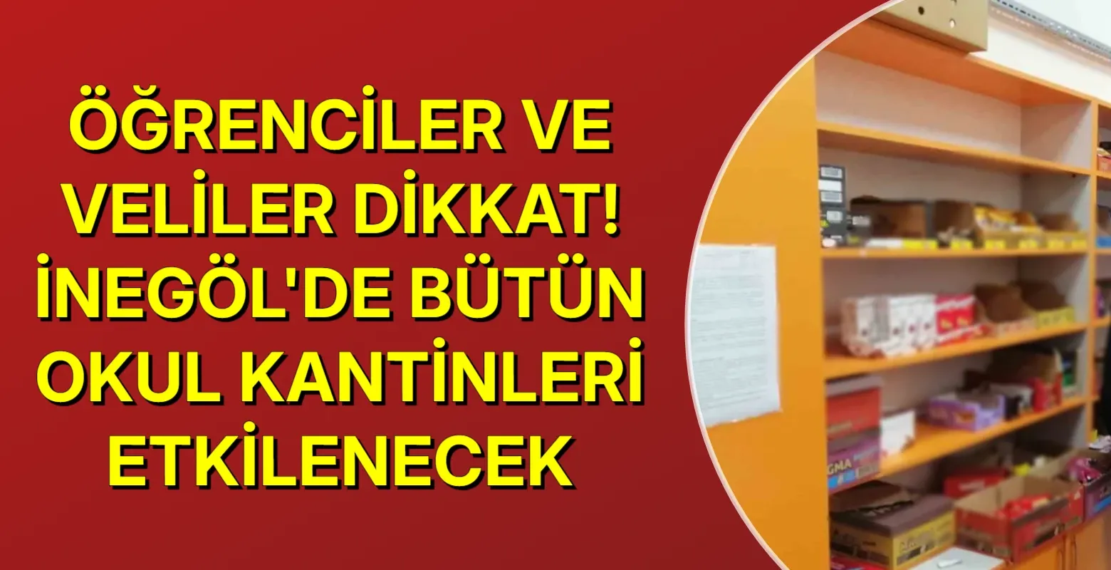 Öğrenciler için kritik karar! O ürünler satılamayacak