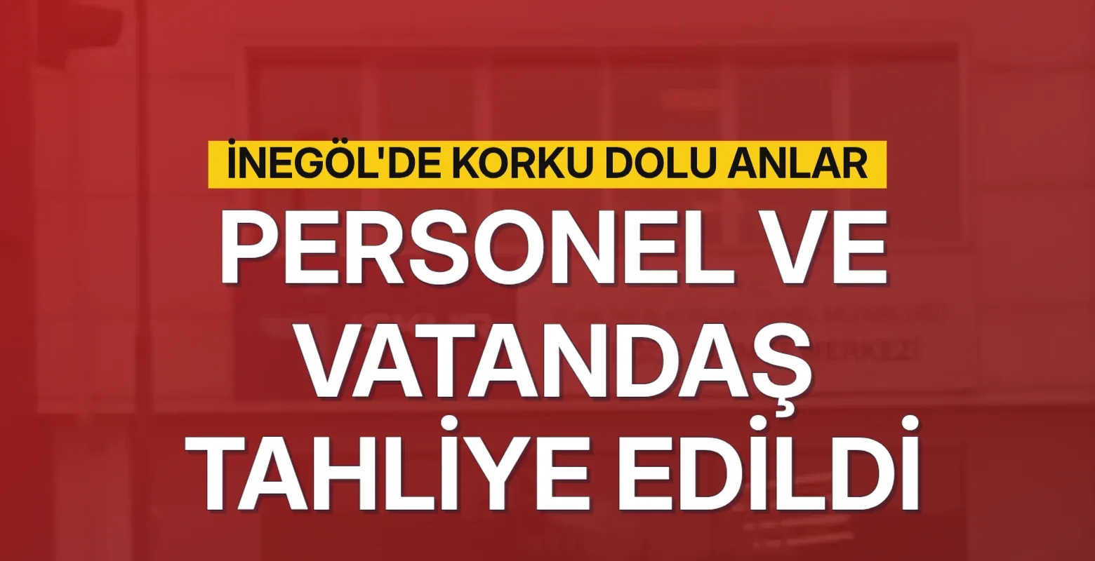 İnegöl İŞKUR binasında çatlama paniği: Personel ve vatandaşlar tahliye edildi