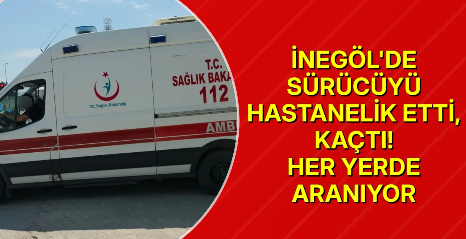 İnegöl’de kamyonet çarptı kaçtı! Yaralı hastaneye kaldırıldı