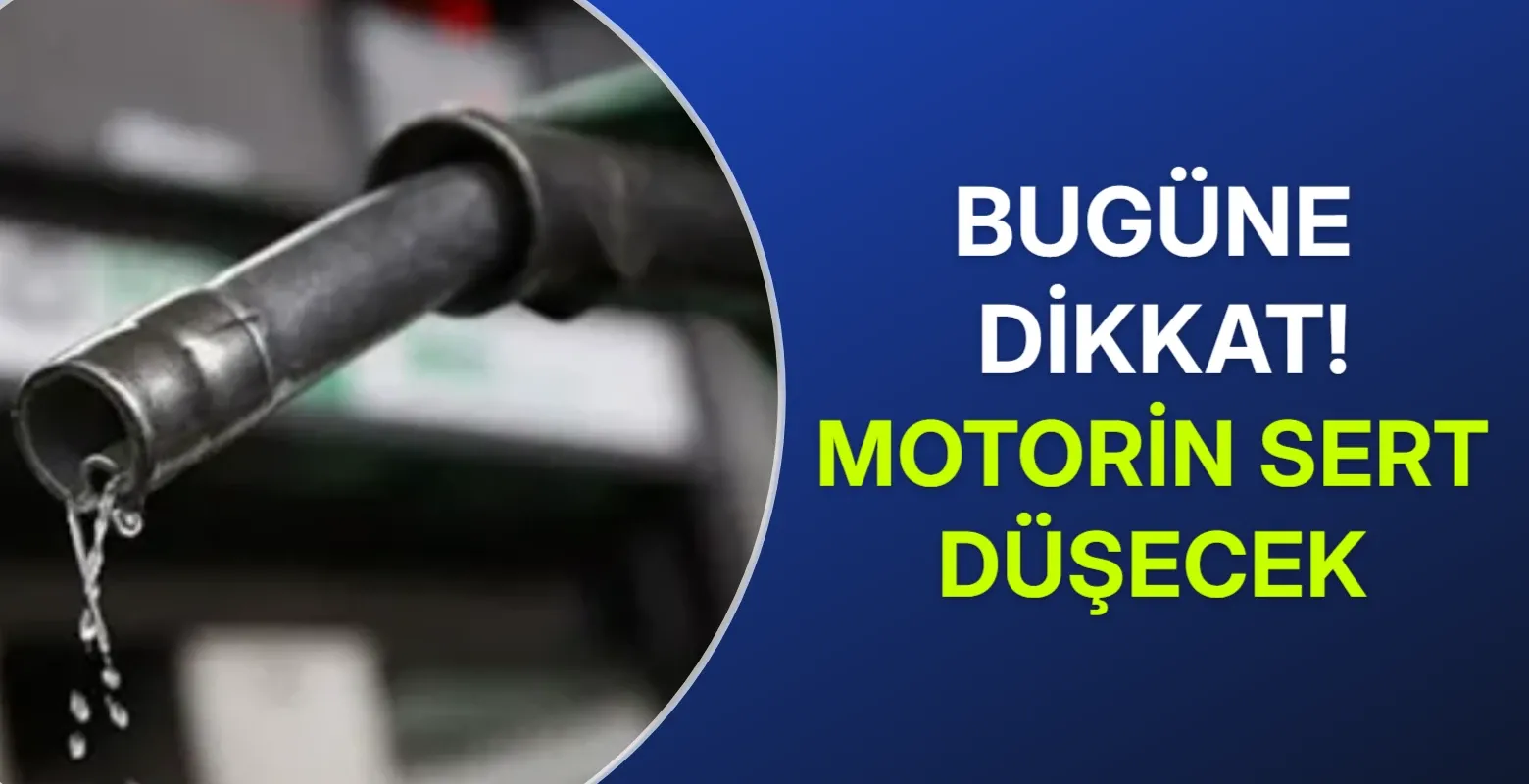 Bugüne dikkat! Motorin sert düşecek