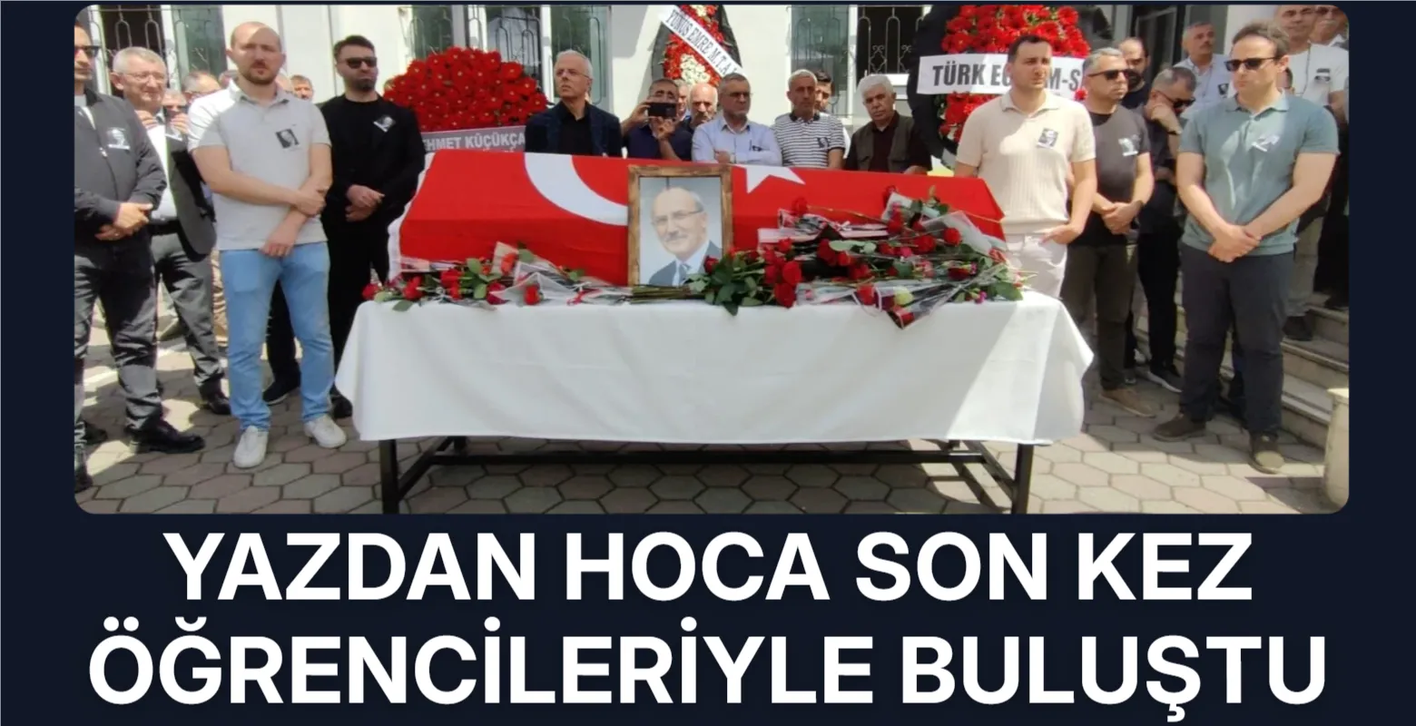 Yazdan Taşdemir son kez öğrencileriyle buluştu