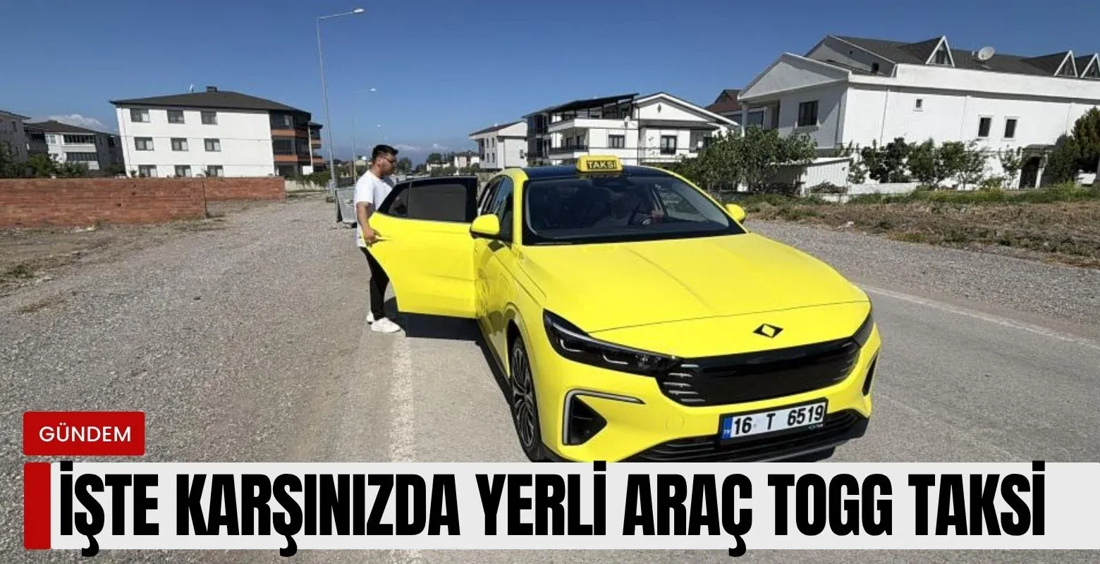 Togg Taksi İlgi Odağı Oldu!