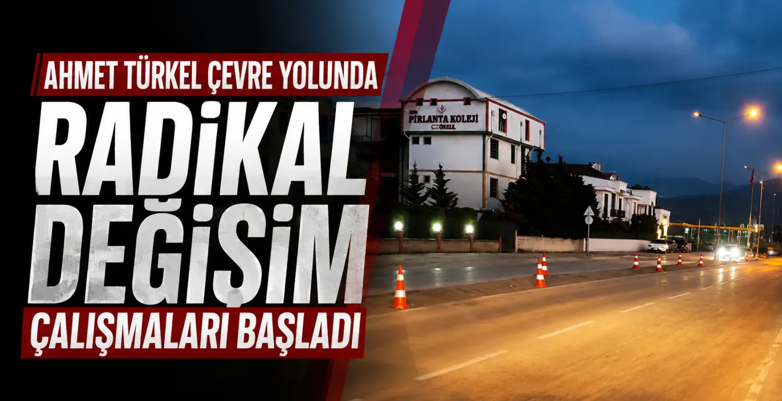 Ahmet Türkel Çevre Yolunda Yeni Kavşak İçin Çalışmalar Başladı