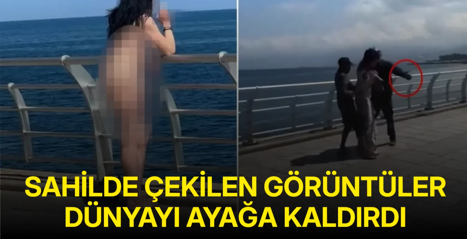 Sahilde çekilen görüntüler dünyayı ayağa kaldırdı