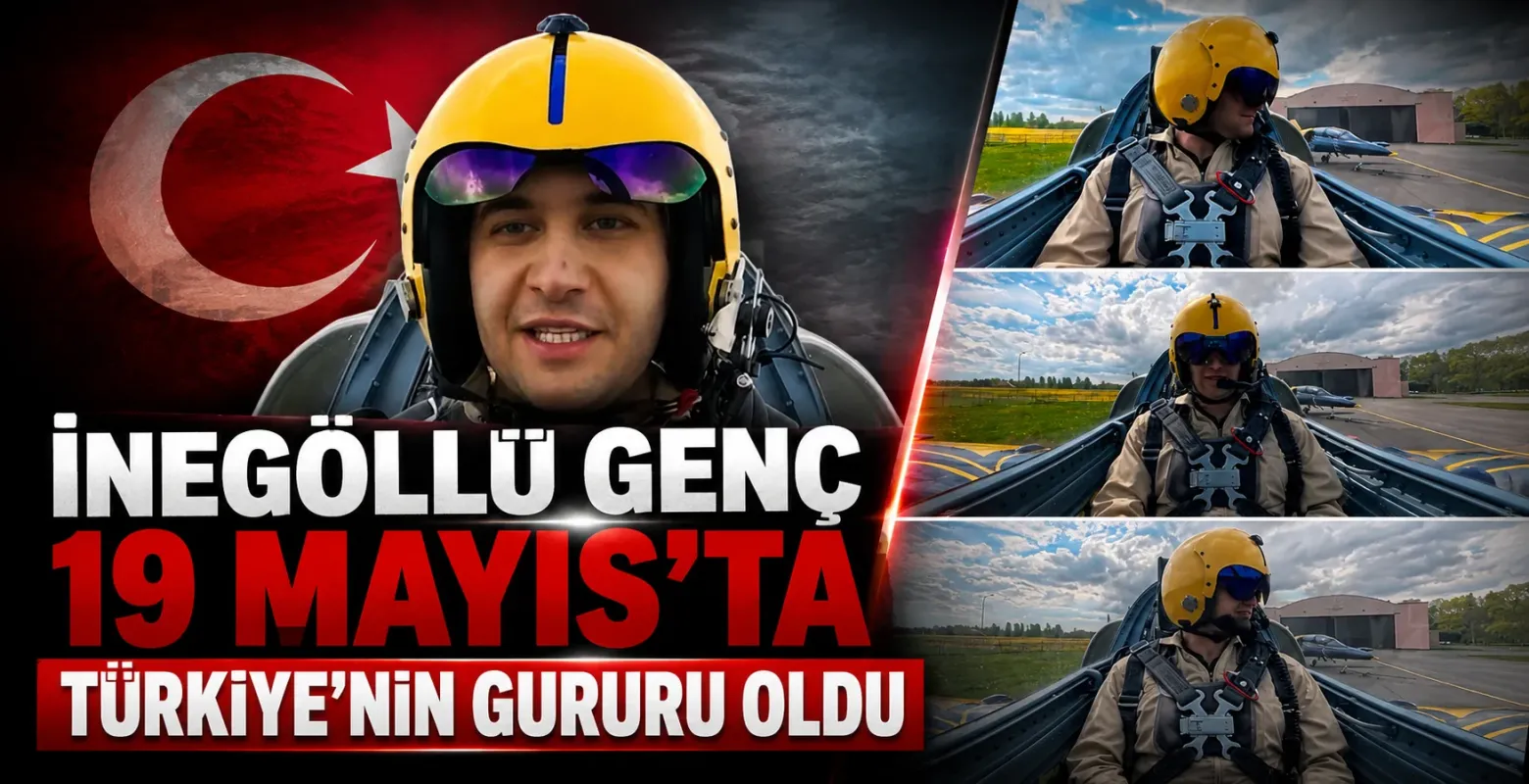 İnegöllü genç 19 Mayıs’ta Türkiye’nin gururu oldu