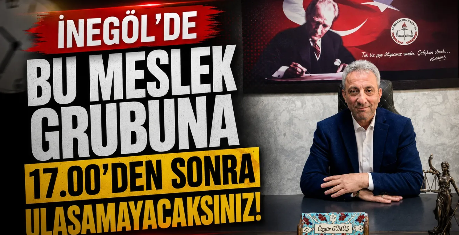 Türk Eğitim-Sen İnegöl İlçe Temsilciliği'den mesai dışı seminerlere tepki