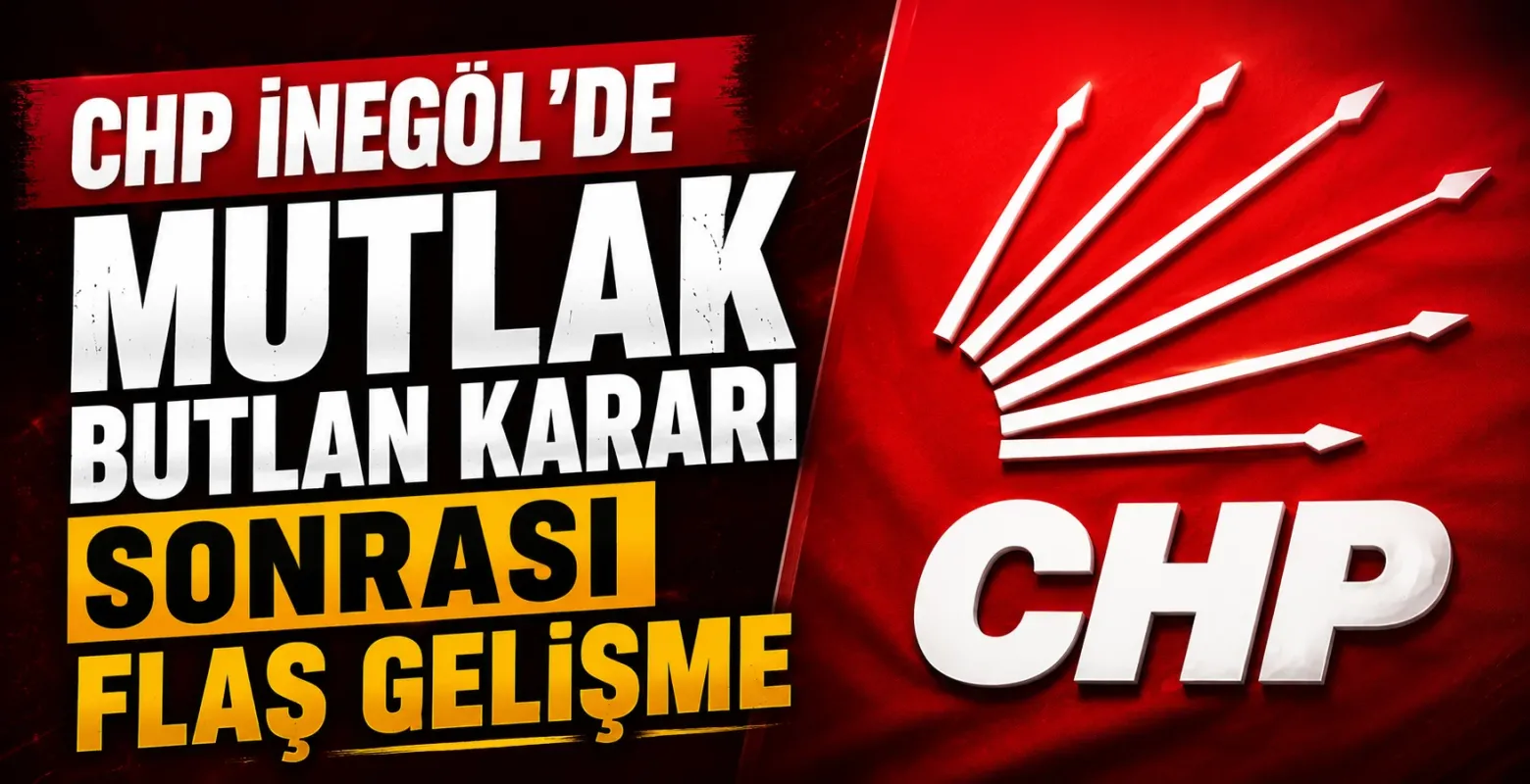 CHP İnegöl’de Flaş Gelişme! Serkan Sarı’nın Programı İptal Edildi