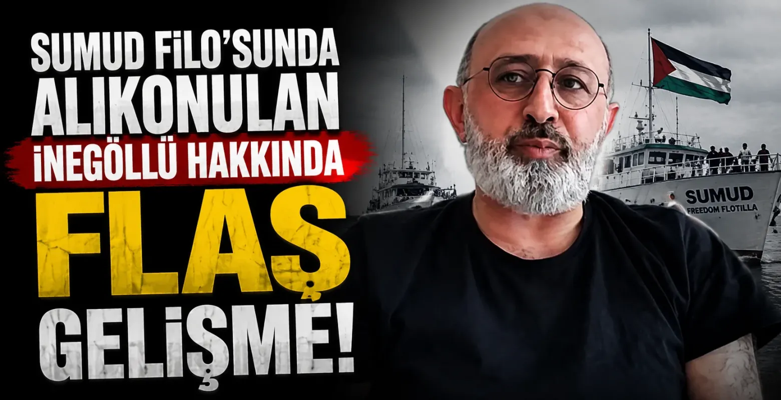 Sumud Filosu'nda İsrail tarafından alıkonulan İnegöllü Türkiye'ye dönüyor