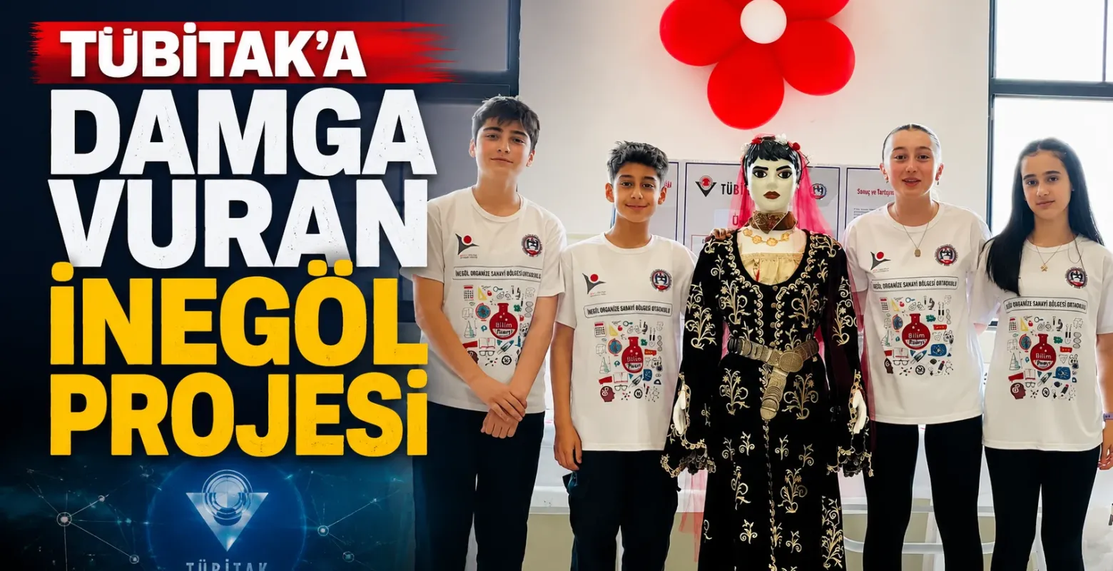 İnegöllü Öğrencilerden Engelsiz Yaşam Projesiyle Büyük Başarı