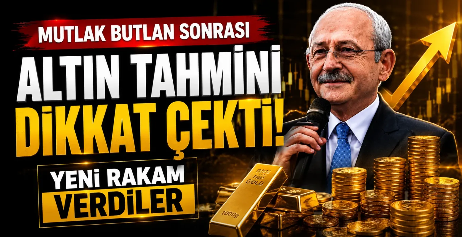 Mutlak Butlan Sonrası Altın Tahmini Dikkat Çekti! Yeni Rakam Verdiler