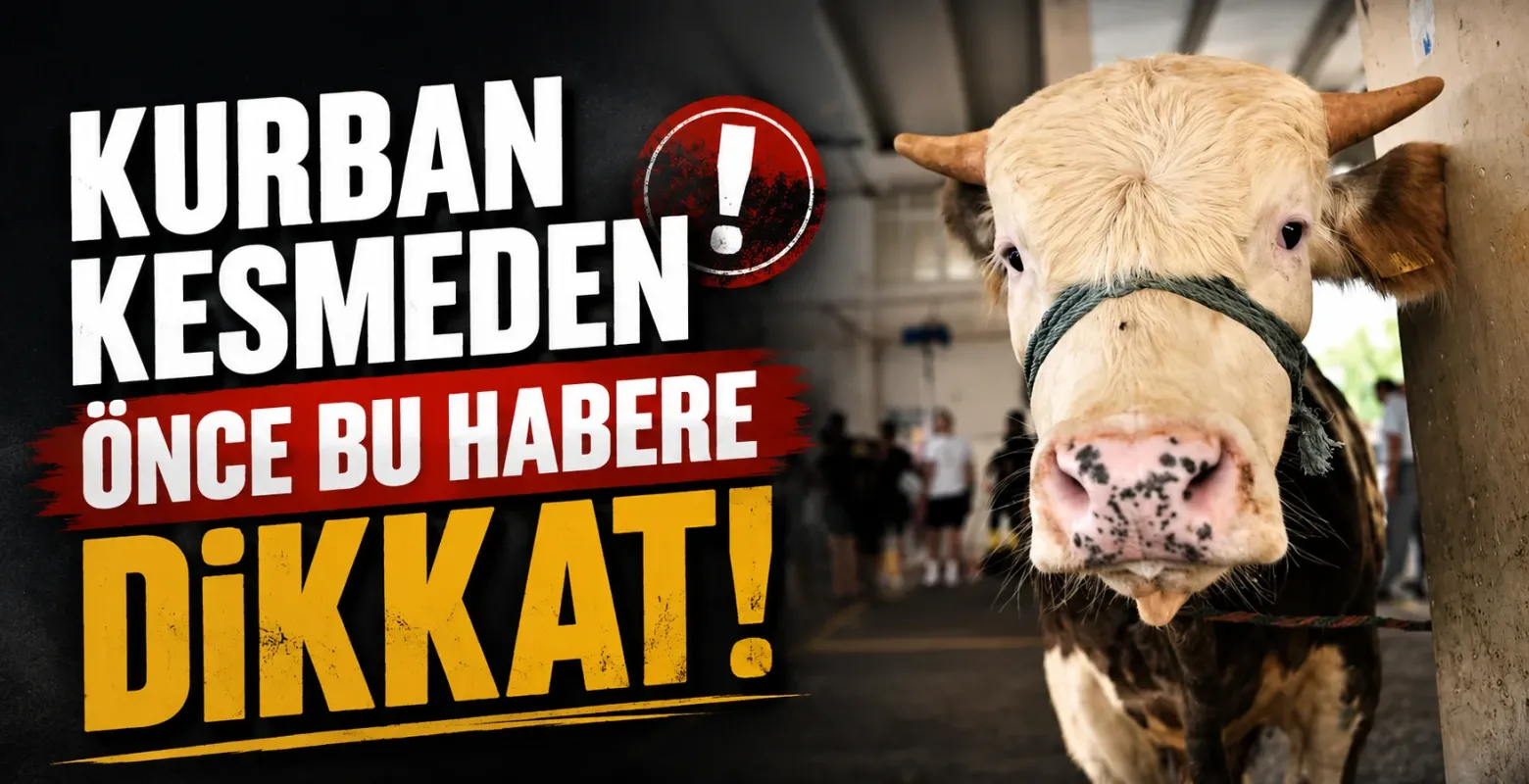 Kurban kesmeden önce bu habere dikkat!