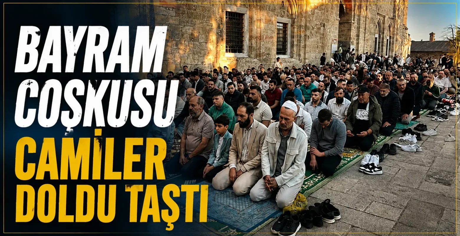 Bursa’da bayram coşkusu tarihi camilerde yaşandı