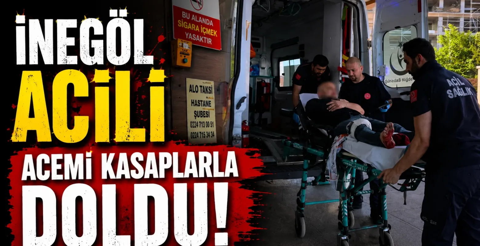 İnegöl acili acemi kasaplarla doldu!