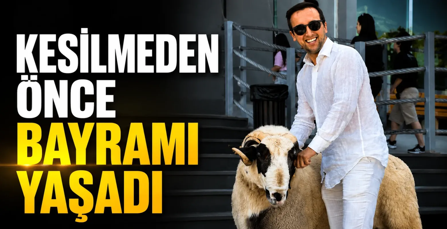 Kesilmeden önce bayramı yaşadı