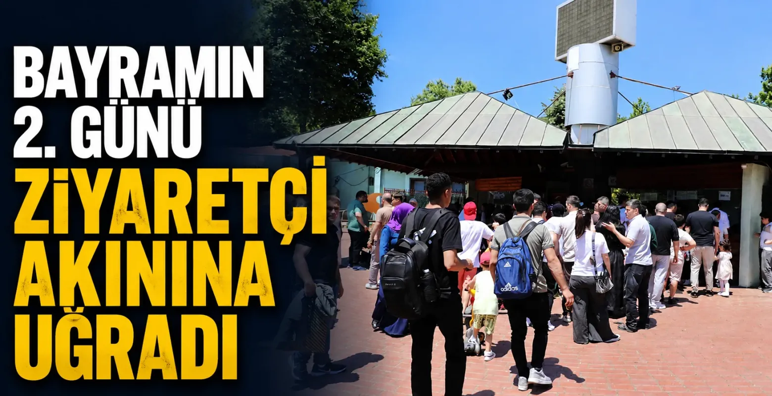 Kurban Bayramı’nda Bursa Hayvanat Bahçesi’ne yoğun ilgi