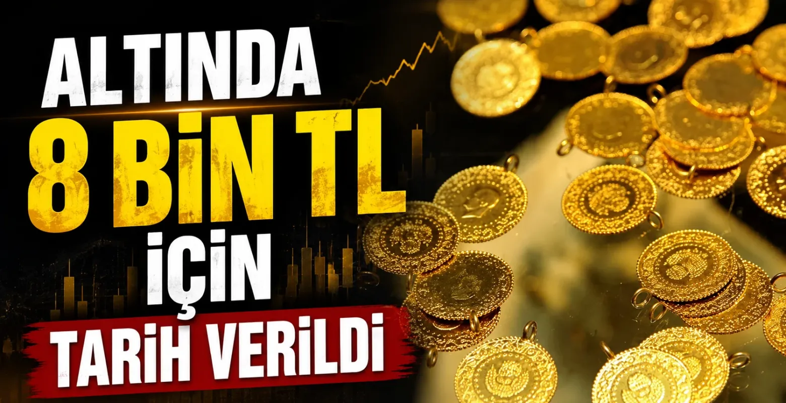 Altında 8 bin TL için tarih verildi