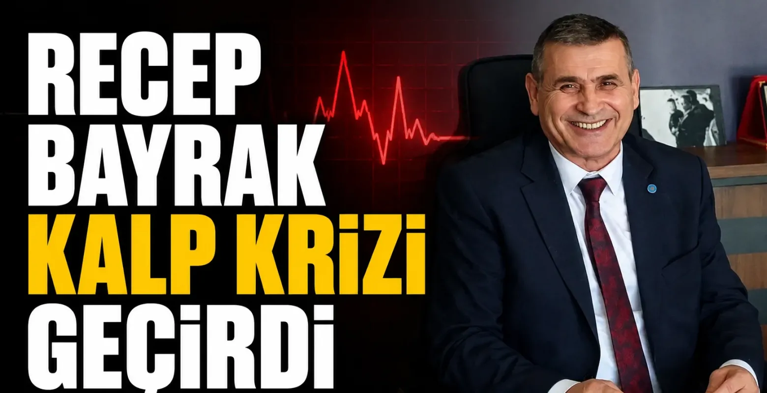 İYİ Parti İnegöl İlçe Başkanı Recep Bayrak Kalp Krizi Geçirdi