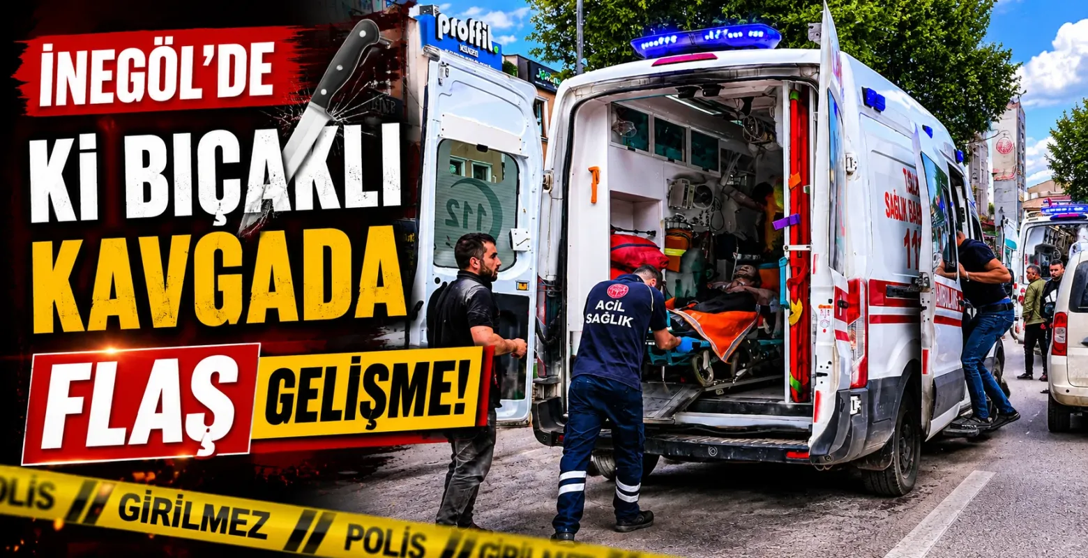 İnegöl'de yol verme tartışması bıçaklı kavgaya dönüştü: 2 tutuklu
