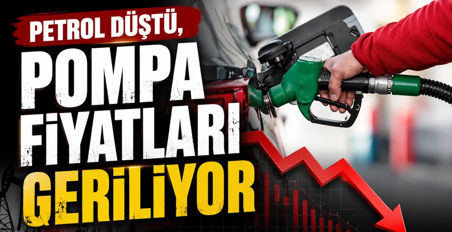 Petrol düştü, pompa fiyatları geriliyor